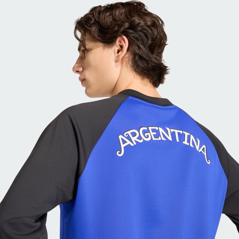 Adidas Buzo Alternativo Prepartido Selección Argentina 26 Calentamiento Lucid Blue