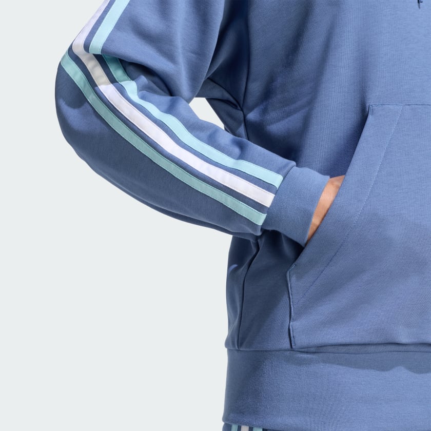 Adidas Buzo con Capucha DNA Argentina Crew Blue