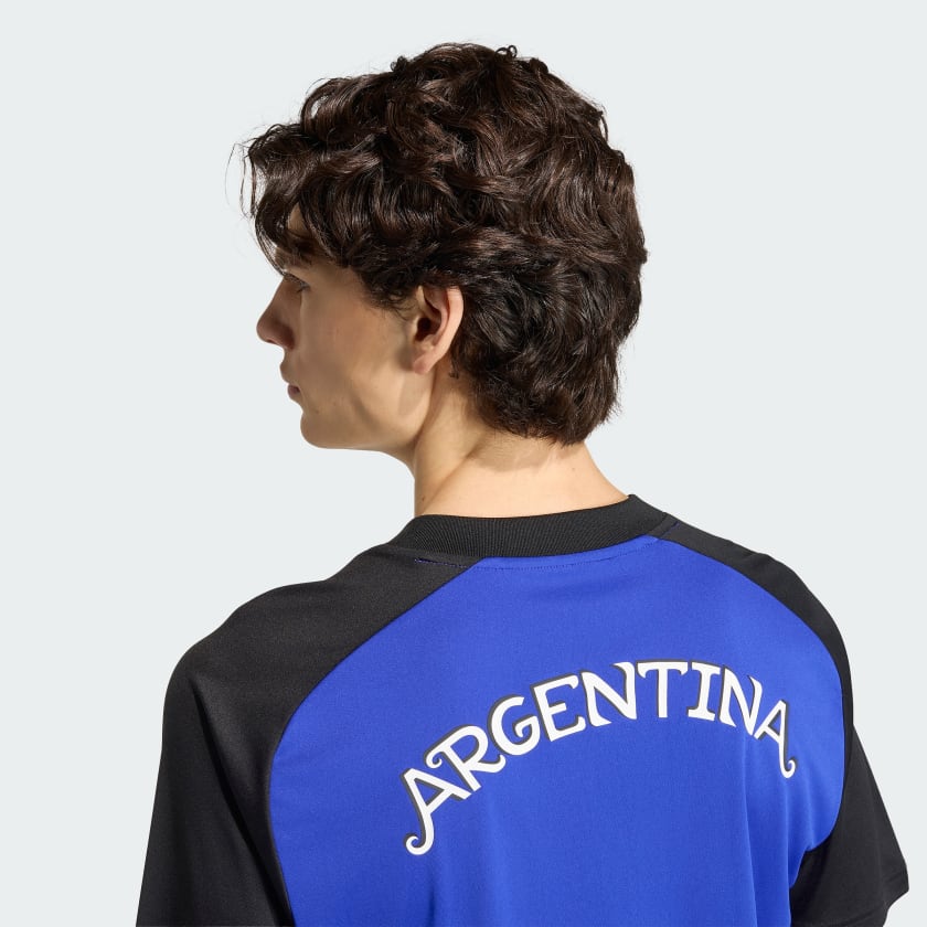 Adidas Camiseta Alternativa Prepartido Selección Argentina 26 Lucid Blue
