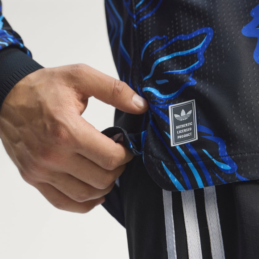 Adidas Camiseta Alternativa Selección Argentina 26 Versión Jugador Manga Larga Black / Lucid Blue / Blue Burst