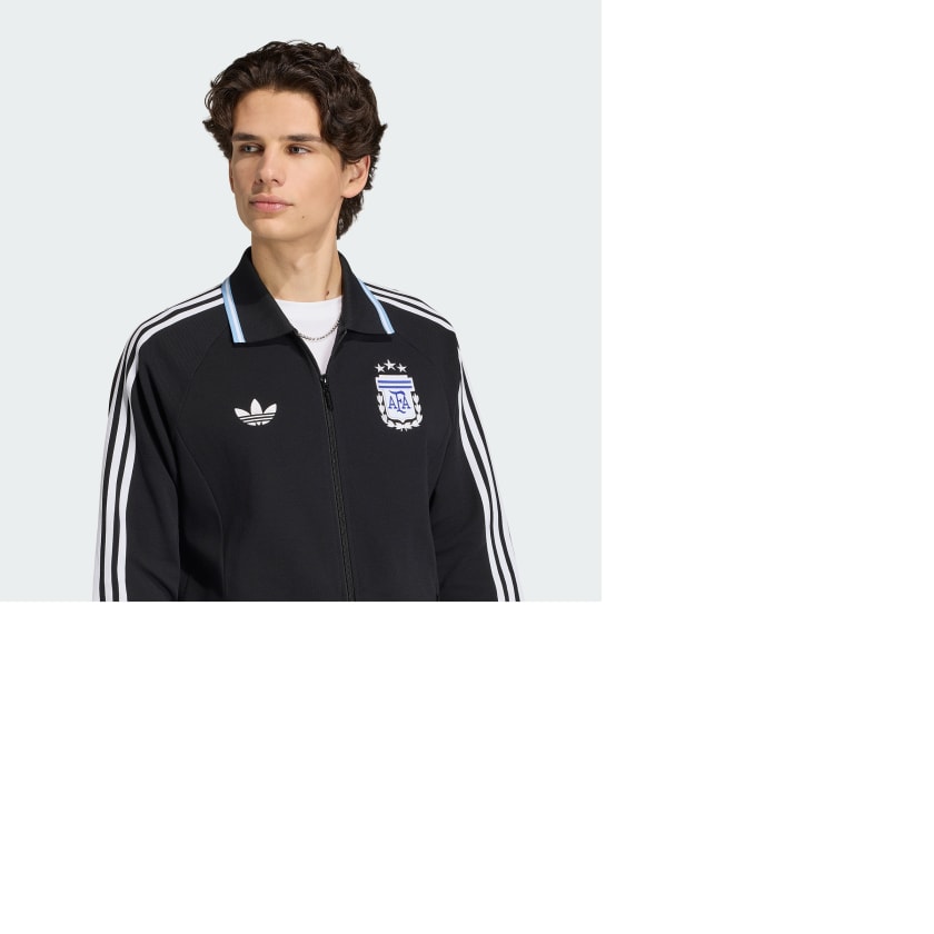 Adidas Campera Anthem Alternativa Argentina Black
