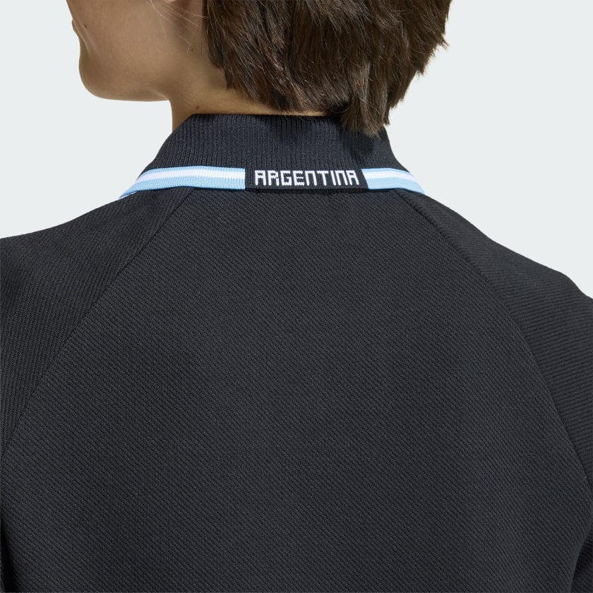 Adidas Campera Anthem Alternativa Selección Argentina Niños Black