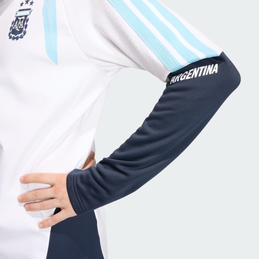 Adidas Campera Calentamiento Tiro Pro Selección Argentina 26 White