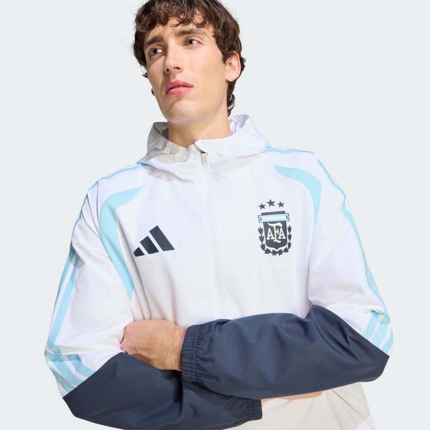 Adidas Campera Tiro All Weather Selección Argentina 26 White