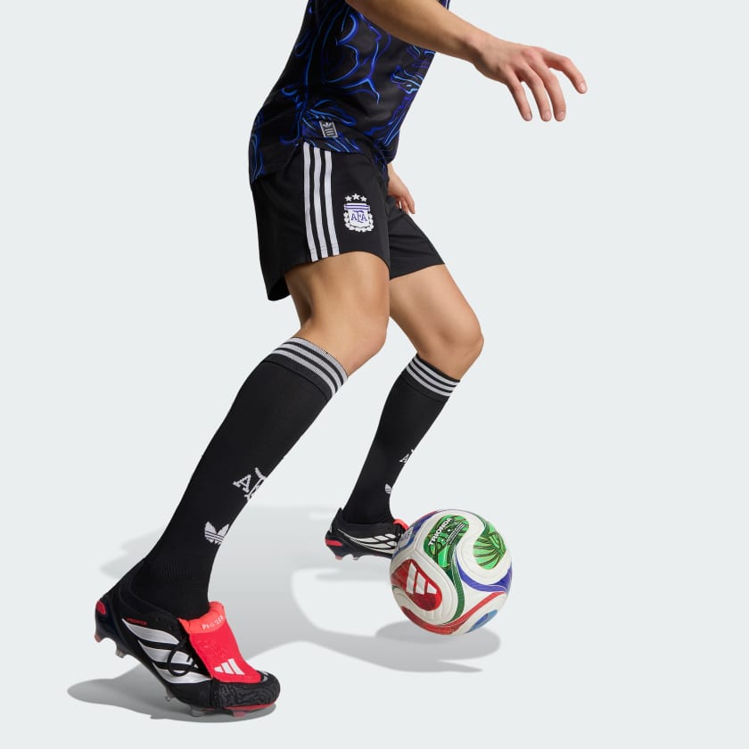 Adidas Shorts Alternativos Selección Argentina 26 Versión Jugador Black / White