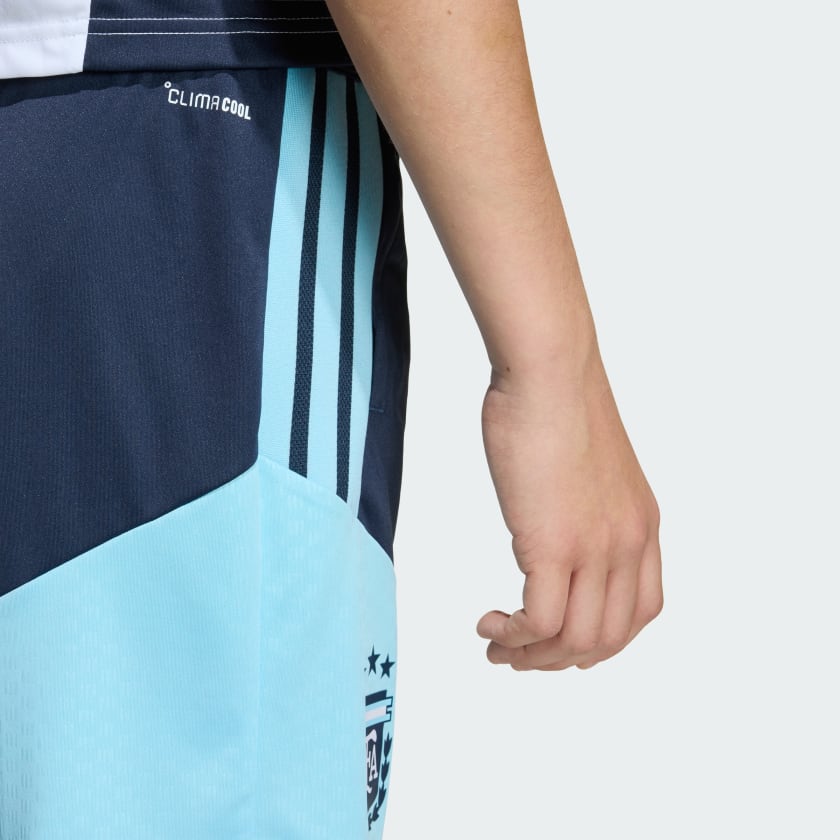 Adidas Shorts de Enrenamiento Tiro Selección Argentina 26 para Niños Night Navy
