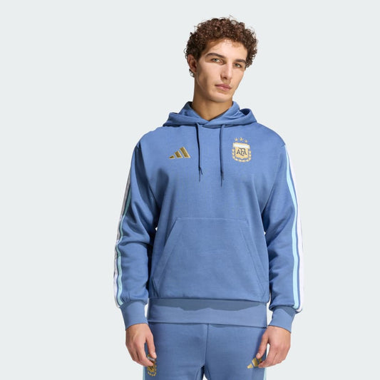 Adidas Buzo con Capucha DNA Argentina Crew Blue
