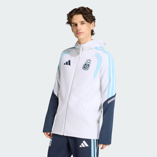 Adidas Buzo con Capucha Tiro Pro Selección Argentina 26 White