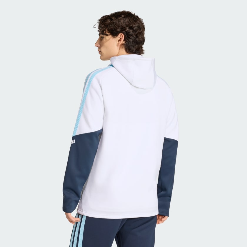 Adidas Buzo con Capucha Tiro Pro Selección Argentina 26 White
