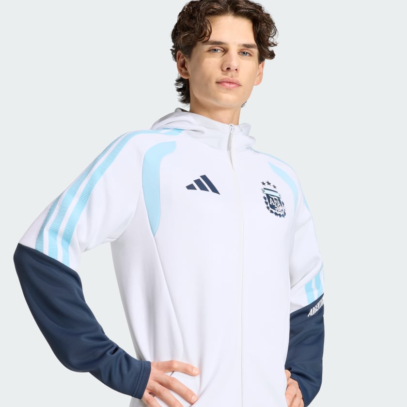 Adidas Buzo con Capucha Tiro Pro Selección Argentina 26 White