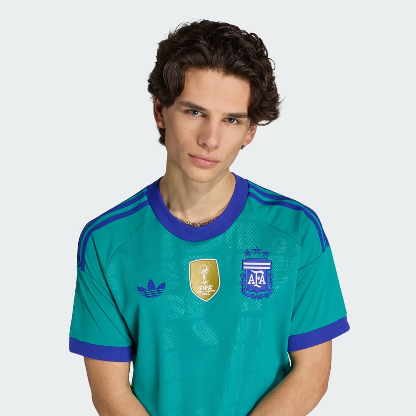 Adidas Camiseta Alternativa Arquero Selección Argentina 26 Pure Teal