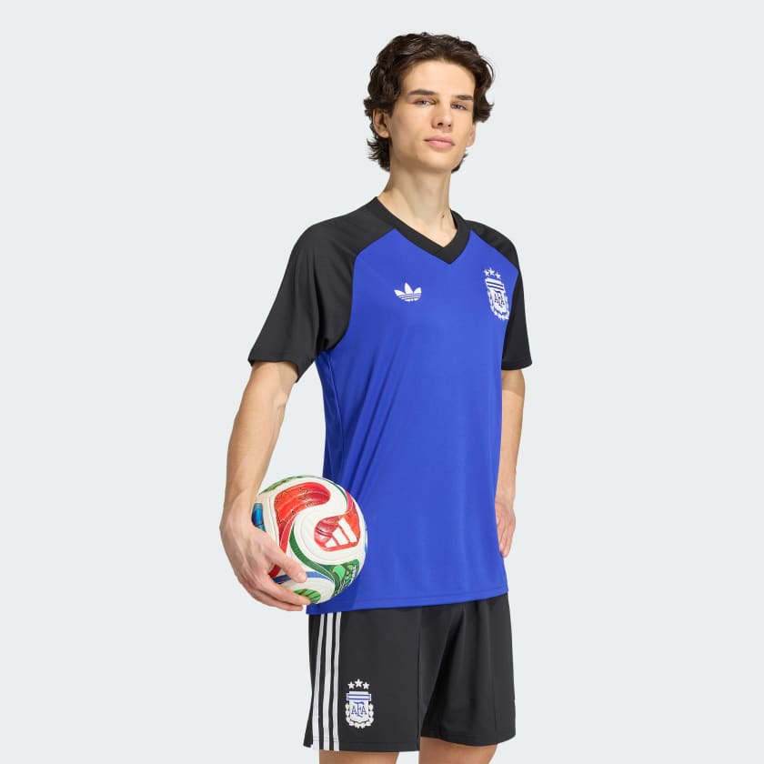 Adidas Camiseta Alternativa Prepartido Selección Argentina 26 Lucid Blue