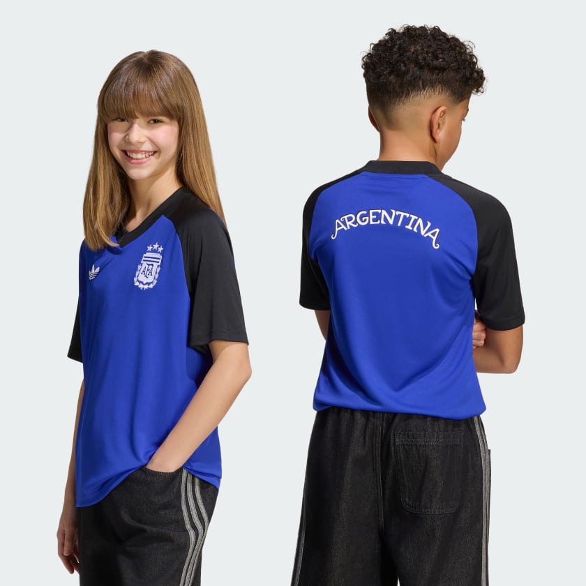 Adidas Camiseta Alternativa Prepartido Selección Argentina 26 Niños Lucid Blue