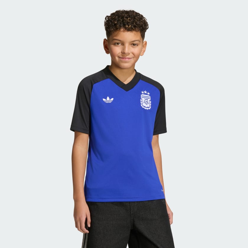 Adidas Camiseta Alternativa Prepartido Selección Argentina 26 Niños Lucid Blue