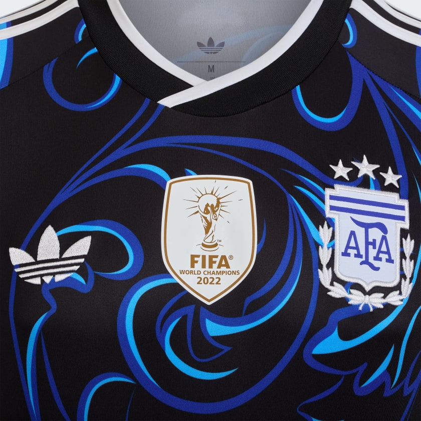 Adidas Camiseta Alternativa Selección Argentina 26 Manga Larga Black / Lucid Blue / Blue Burst