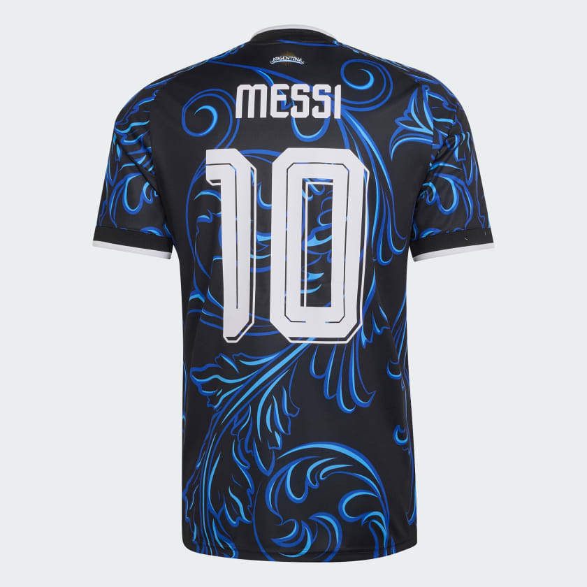 Adidas Camiseta Alternativa Selección Argentina 26 Messi Black / Lucid Blue / Blue Burst