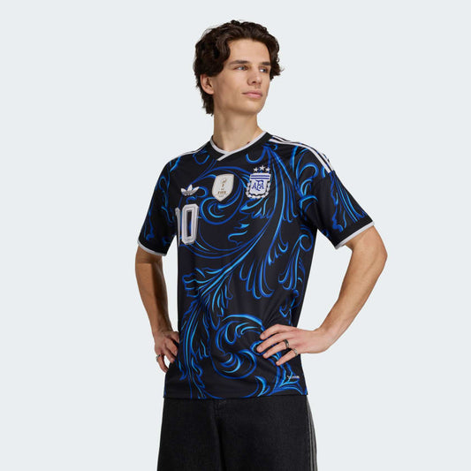 Adidas Camiseta Alternativa Selección Argentina 26 Messi Black / Lucid Blue / Blue Burst