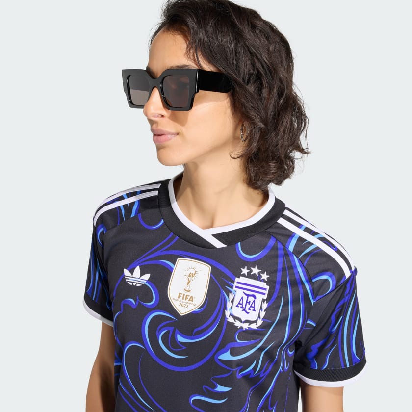 Adidas Camiseta Alternativa Selección Argentina 26 Black / Lucid Blue / Blue Burst