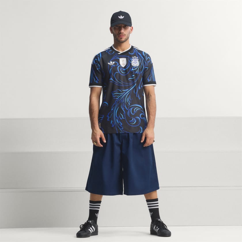 Adidas Camiseta Alternativa Selección Argentina 26 Versión Jugador Black / Lucid Blue / Blue Burst