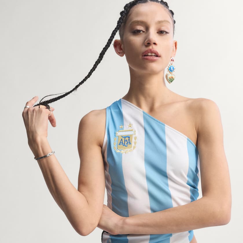 Adidas Camiseta Argentina Reconstructed Bringback White