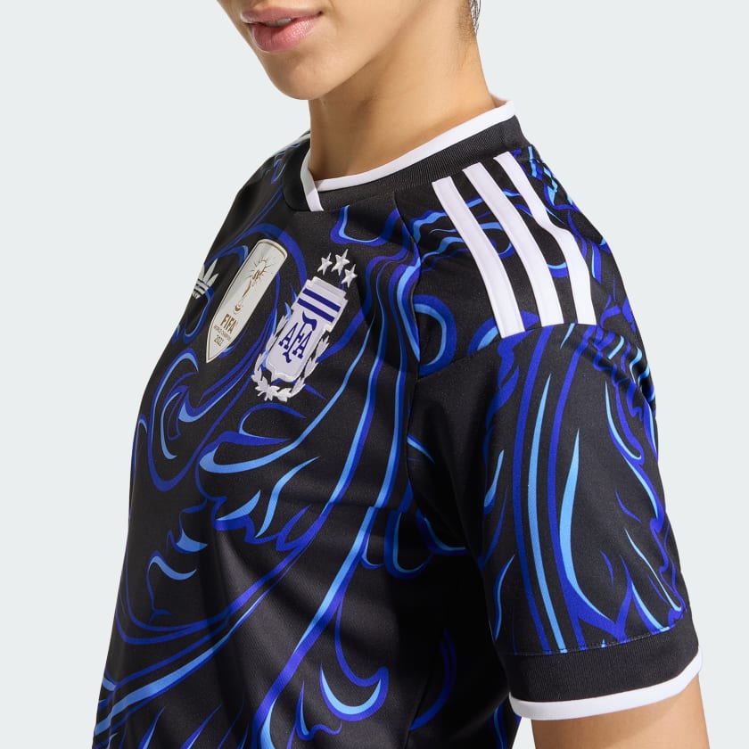 Adidas Camiseta Corta Alternativa Selección Argentina 26 Black / Lucid Blue / Blue Burst