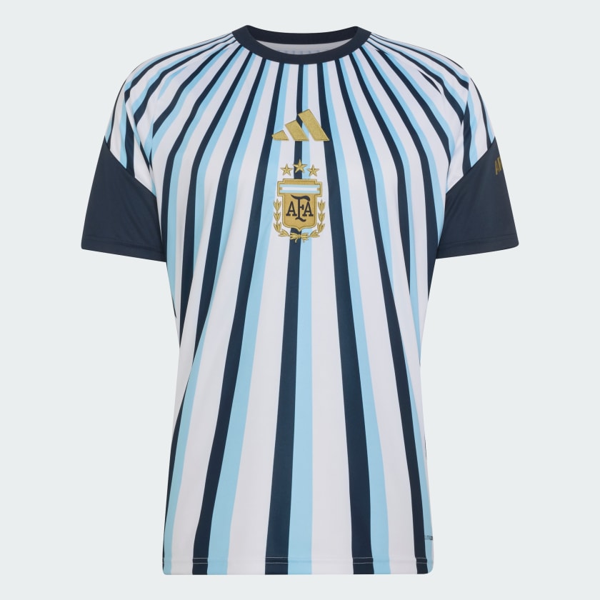 Adidas Camiseta Prepartido Titular Selección Argentina 26 White