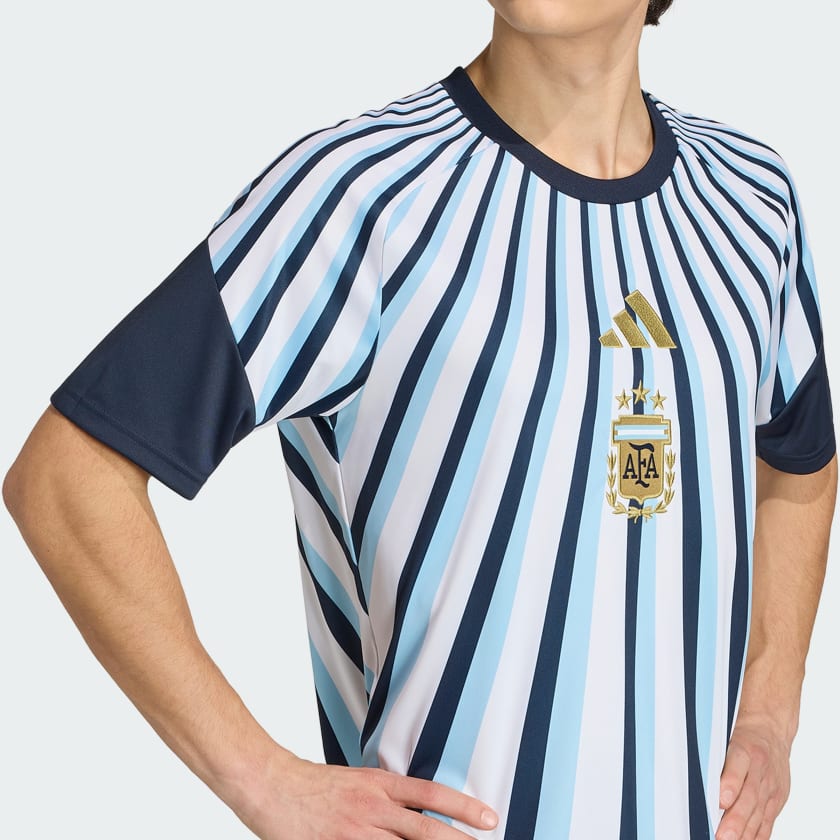 Adidas Camiseta Prepartido Titular Selección Argentina 26 White