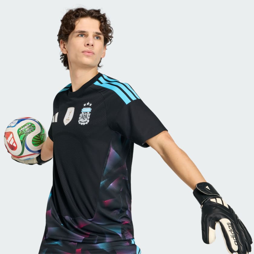 Adidas Camiseta Titular Arquero Selección Argentina 26 Black