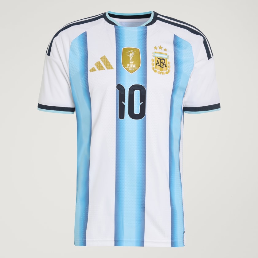 Adidas Camiseta Titular Messi Selección Argentina 26 Versión Jugador White / Icey Blue / Light Blue