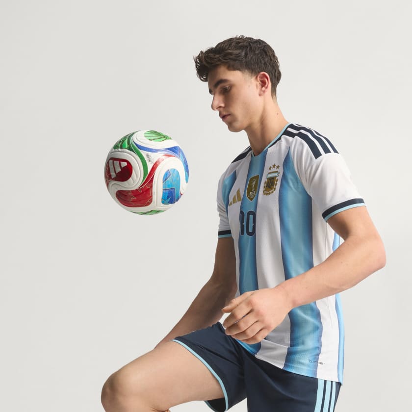 Adidas Camiseta Titular Messi Selección Argentina 26 Versión Jugador White / Icey Blue / Light Blue