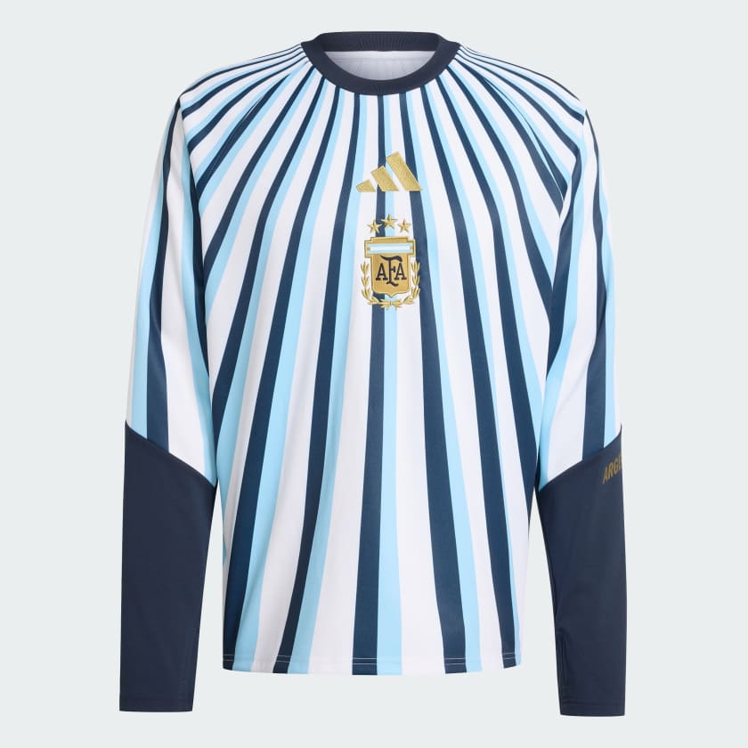 Adidas Camiseta Titular Prepartido Selección Argentina 26 White