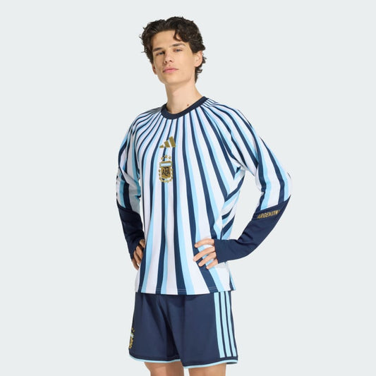 Adidas Camiseta Titular Prepartido Selección Argentina 26 White