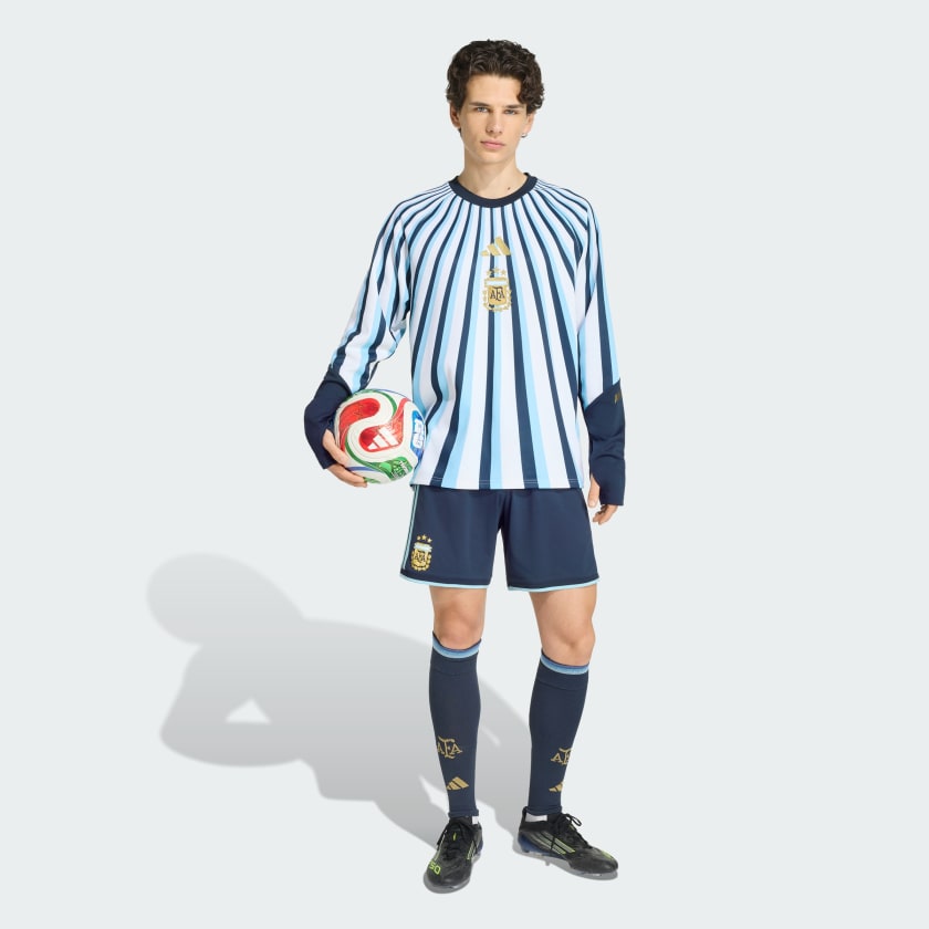 Adidas Camiseta Titular Prepartido Selección Argentina 26 White