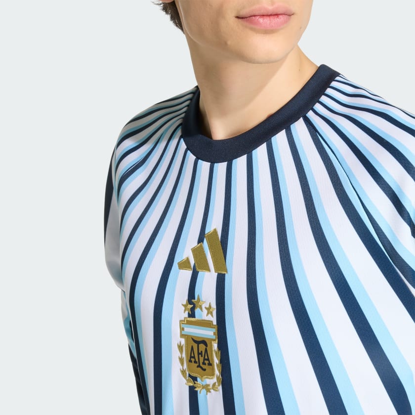 Adidas Camiseta Titular Prepartido Selección Argentina 26 White