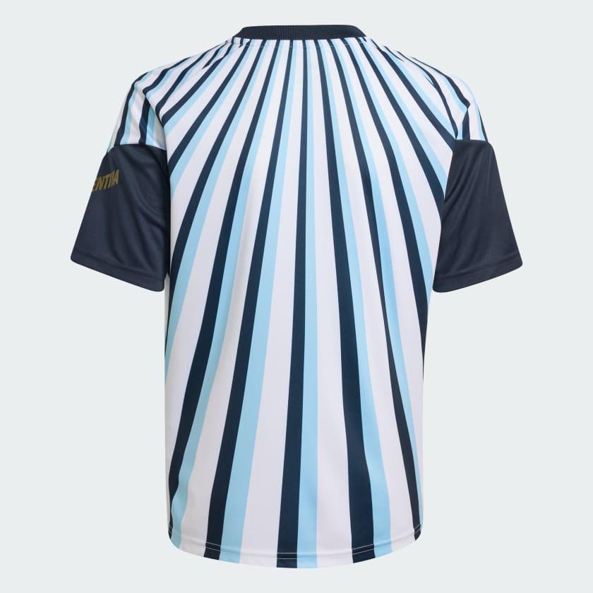 Adidas Camiseta Titular Prepartido Selección Argentina 26 Niños White