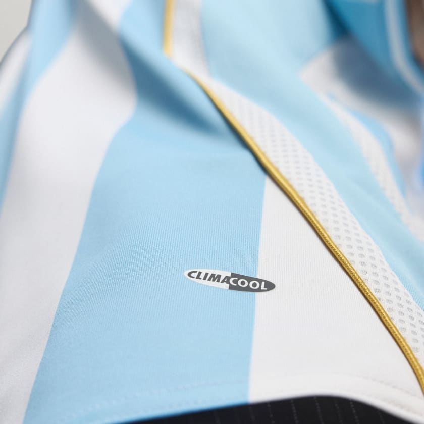 Adidas Camiseta Titular Selección Argentina 2006 White / Clear Blue