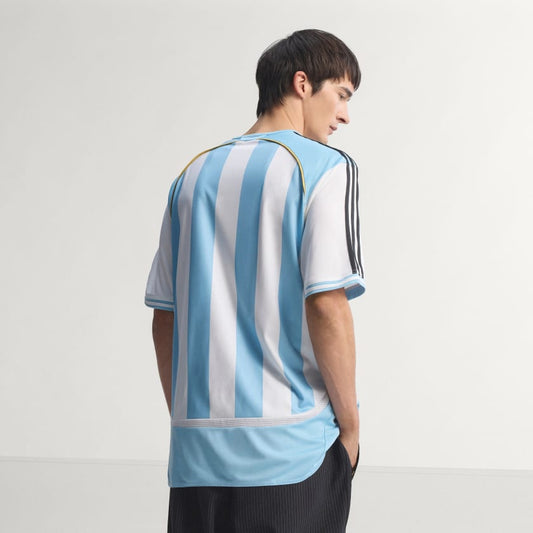 Adidas Camiseta Titular Selección Argentina 2006 White / Clear Blue