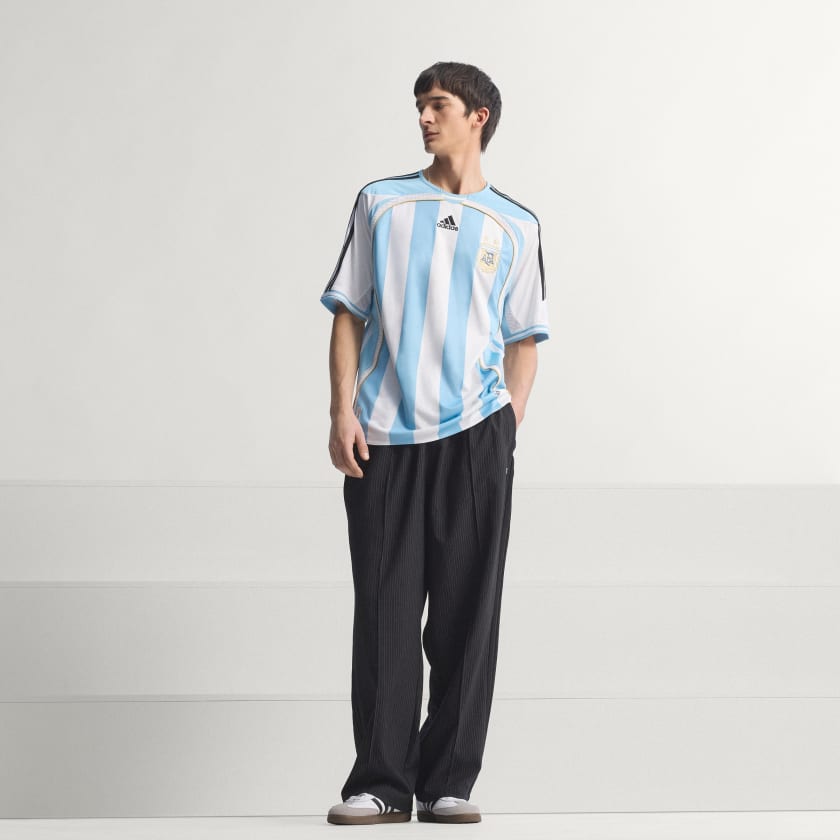 Adidas Camiseta Titular Selección Argentina 2006 White / Clear Blue