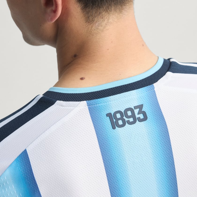 Adidas Camiseta Titular Selección Argentina 26 Manga Larga Versión Jugador White / Icey Blue / Light Blue