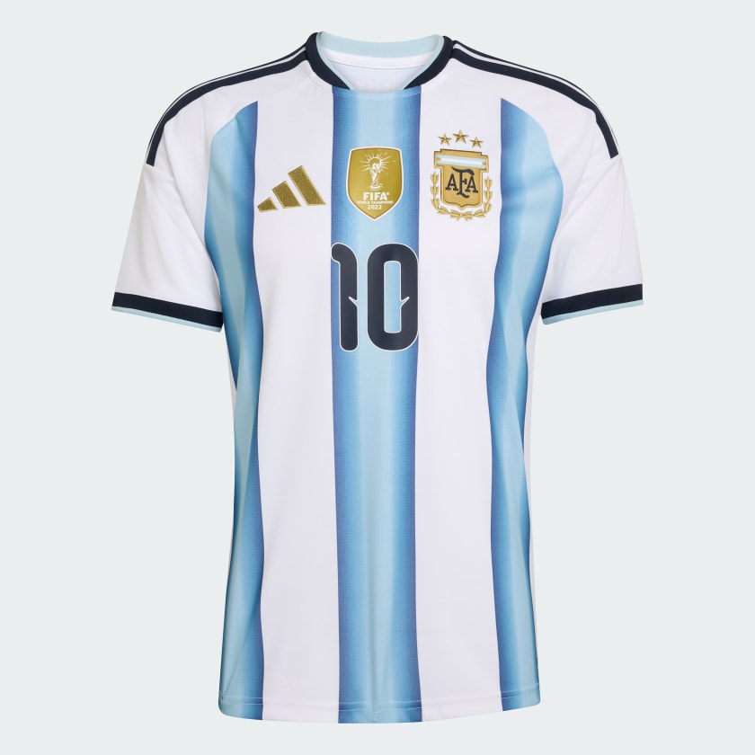 Adidas Camiseta Titular Selección Argentina 26 Messi White / Icey Blue / Light Blue