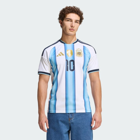 Adidas Camiseta Titular Selección Argentina 26 Messi White / Icey Blue / Light Blue