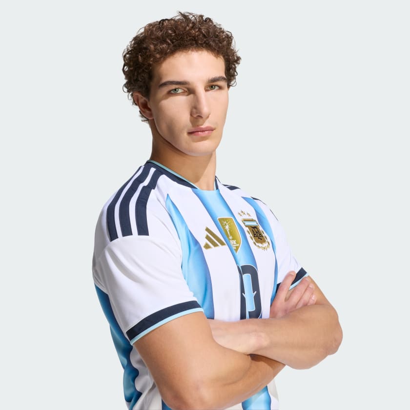 Adidas Camiseta Titular Selección Argentina 26 Messi White / Icey Blue / Light Blue