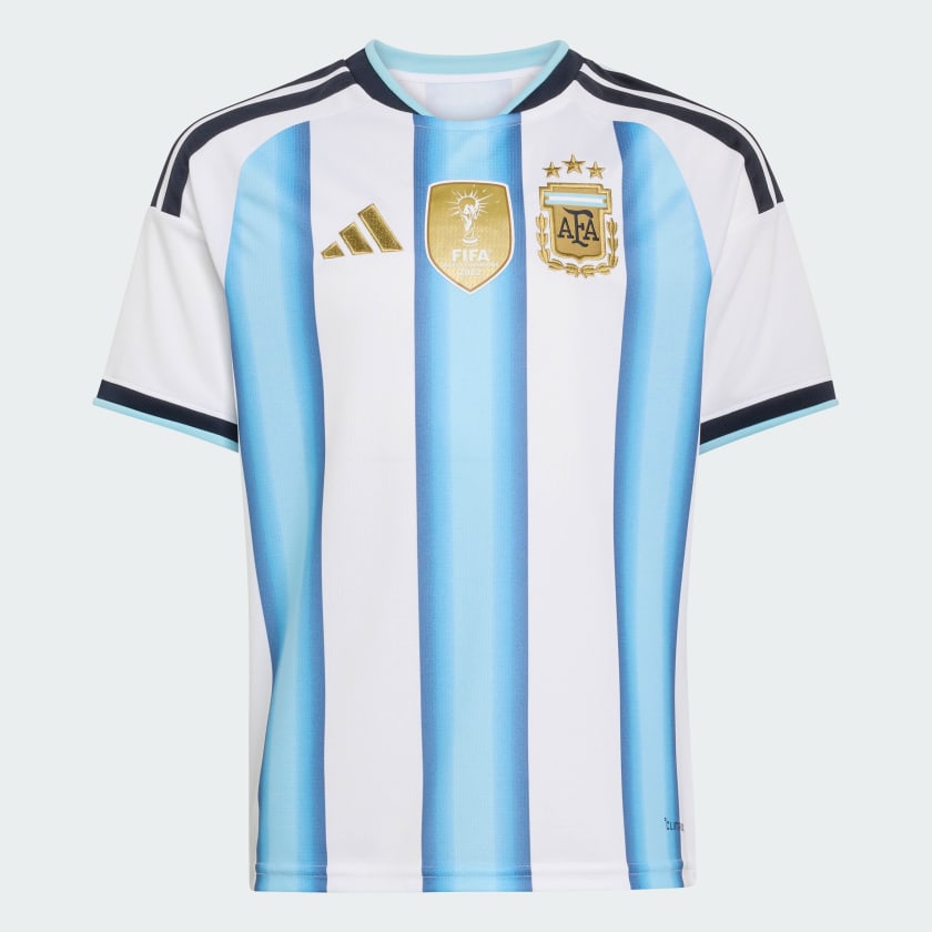 Adidas Camiseta Titular Selección Argentina 26 Niños White / Icey Blue / Light Blue