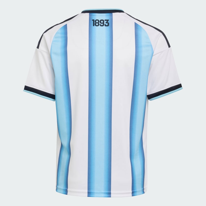Adidas Camiseta Titular Selección Argentina 26 Niños White / Icey Blue / Light Blue