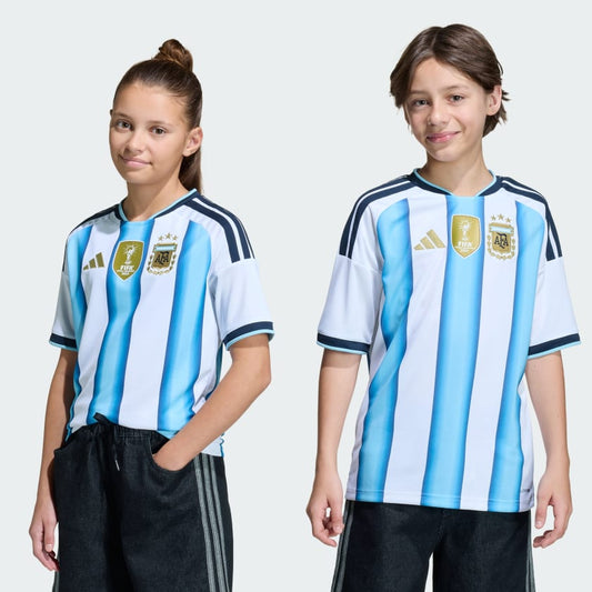 Adidas Camiseta Titular Selección Argentina 26 Niños White / Icey Blue / Light Blue
