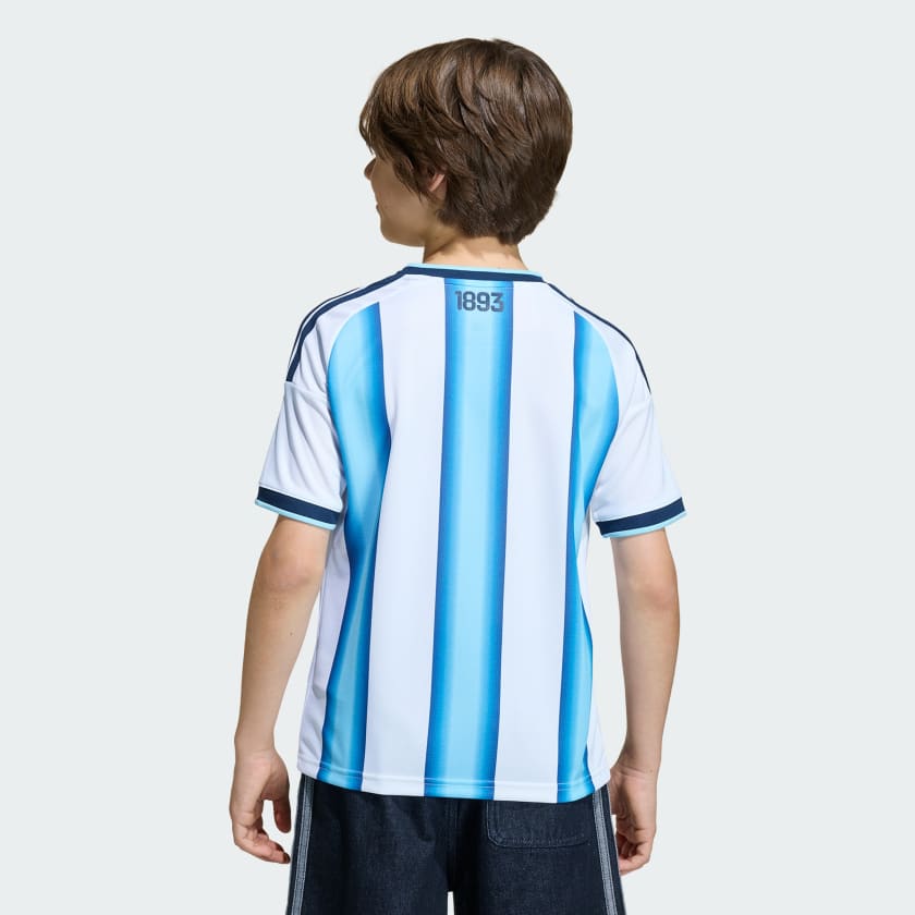 Adidas Camiseta Titular Selección Argentina 26 Niños White / Icey Blue / Light Blue