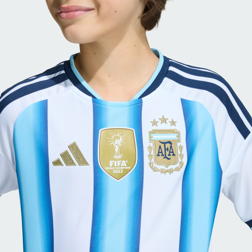 Adidas Camiseta Titular Selección Argentina 26 Niños White / Icey Blue / Light Blue