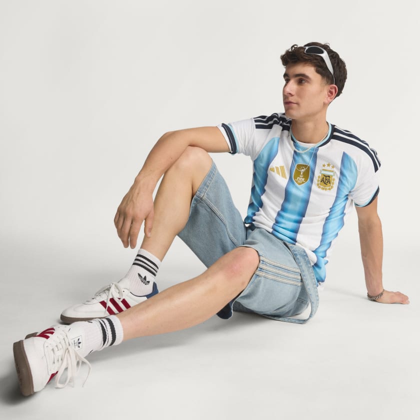 Adidas Camiseta Titular Selección Argentina 26 Versión Jugador White / Icey Blue / Light Blue