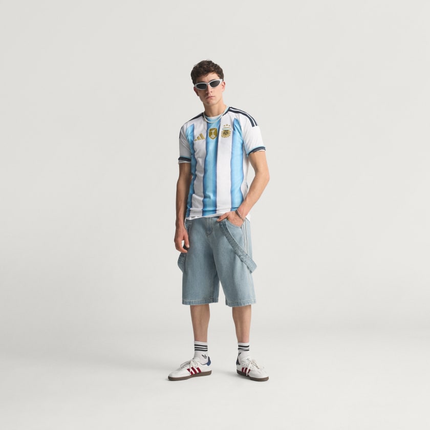 Adidas Camiseta Titular Selección Argentina 26 Versión Jugador White / Icey Blue / Light Blue