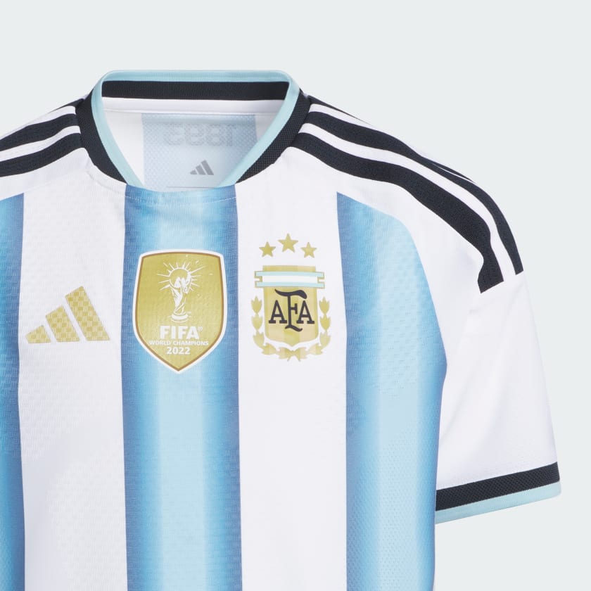 Adidas Camiseta Titular Selección Argentina 26 Versión Jugador Niños White / Icey Blue / Light Blue